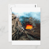 Carte Postale Forces naturelles Volcans de Kilauea Hawaii (Devant / Derrière)