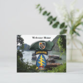 Carte Postale Forces spéciales de l'armée de l'air vert bérets v (Debout devant)