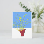 Carte Postale Forcythie (Debout devant)