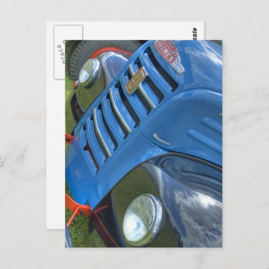 Carte postale Fordson Thames (Devant / Derrière)