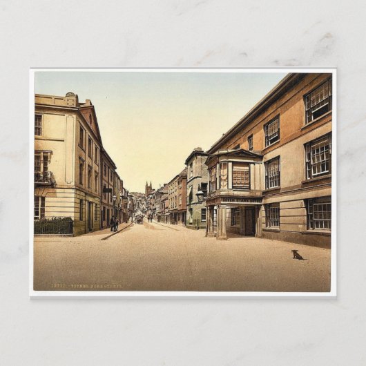 Carte Postale Fore Street, Totnes, Angleterre classique Photochr (Devant)