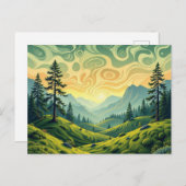 Carte Postale Forest (Devant / Derrière)