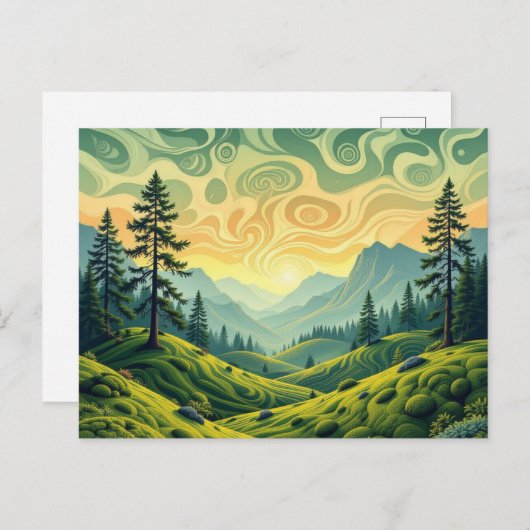 Carte Postale Forest (Devant / Derrière)