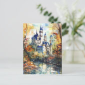 Carte Postale Forest Castle (Debout devant)