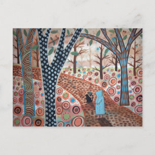 Carte Postale Forest Garden Landscape