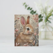Carte Postale Forest Guardian - Le lapin Brown (Debout devant)