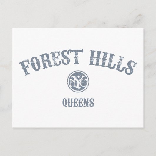 Carte Postale Forest Hills (Devant)