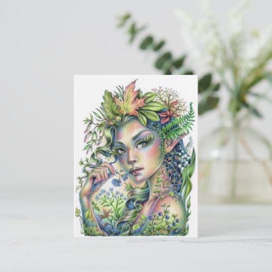 Carte Postale Forest Sprite (Debout devant)