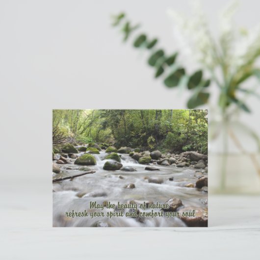 Carte postale Forest Stream (Debout devant)