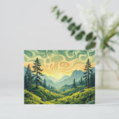 Carte Postale Forêt (Debout devant)