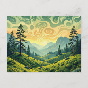 Carte Postale Forêt