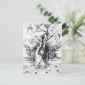 Carte Postale Forêt auditive et champ de vision par Hieronymus B (Debout devant)