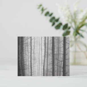 Carte Postale Forêt brûlée