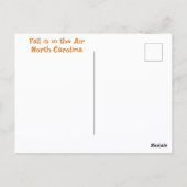 Carte Postale Forêt d'automne Paysage Pittoresque Photographie (Dos)