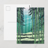 Carte Postale Forêt de bambou (Devant / Derrière)