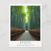 Carte Postale Forêt de bambou Arashiyama personnalisée (Devant)