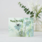 Carte Postale Forêt de bambou - vert (Debout devant)