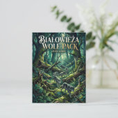 Carte Postale Forêt de Białowieża Pologne (Debout devant)