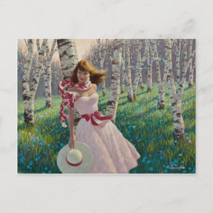 Carte Postale Forêt de Birch