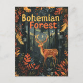 Carte Postale Forêt de Bohême (Devant)