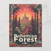 Carte Postale Forêt de Bohême (Devant)