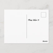 Carte Postale *~* Forêt de bouleau de Maine Épicéas AP49 (Dos)