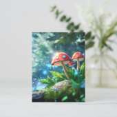 Carte Postale Forêt de champignons (Debout devant)