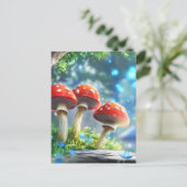 Carte Postale Forêt de champignons (Debout devant)
