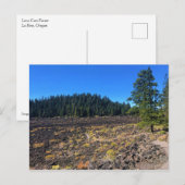 Carte Postale Forêt de lave, Oregon (Devant / Derrière)
