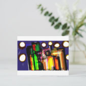 Carte Postale Forêt de loup brumeux (Debout devant)