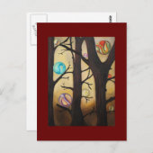 Carte Postale Forêt de marbre (Devant / Derrière)