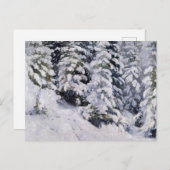 Carte Postale Forêt d'hiver | Aleksander Borisov (Devant / Derrière)