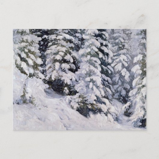 Carte Postale Forêt d'hiver | Aleksander Borisov (Devant)