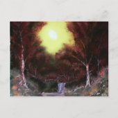 Carte Postale Forêt écarlate (Devant)