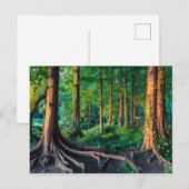 Carte Postale Forêt en été (Devant / Derrière)