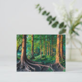Carte Postale Forêt en été (Debout devant)
