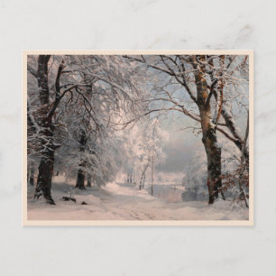 Carte Postale Forêt En Hiver