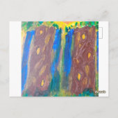 Carte postale Forêt enchantée (Dos)