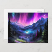 Carte Postale Forêt enchantée (Devant / Derrière)