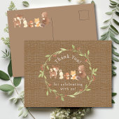 Carte Postale Forêt Enchantée Merci