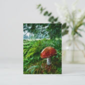 Carte Postale Forêt fractale des champignons (Debout devant)