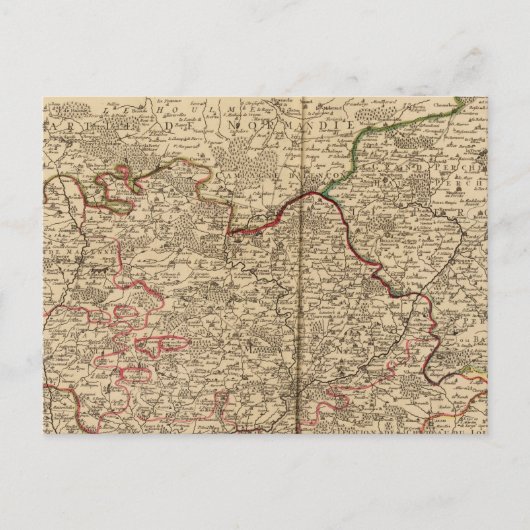 Carte Postale Forêt française (Devant)
