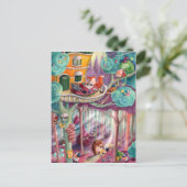 Carte Postale Forêt magique (Debout devant)