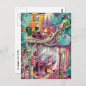 Carte Postale Forêt magique (Devant / Derrière)