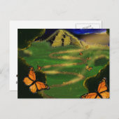 Carte Postale Forêt magique (Devant / Derrière)