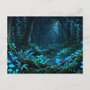 Carte Postale Forêt Magique