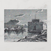 Carte Postale Forêt médiéval de Paphos gravure du 19ème siècle (Devant)