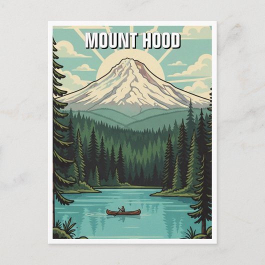 Carte Postale Forêt nationale de Mount Hood (Oregon) (Devant)