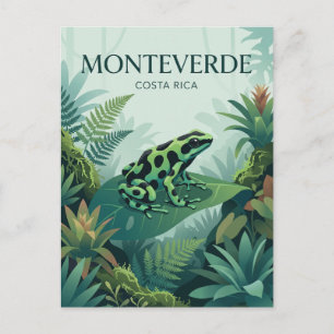 Carte Postale Forêt nuageuse de Monteverde Costa Rica