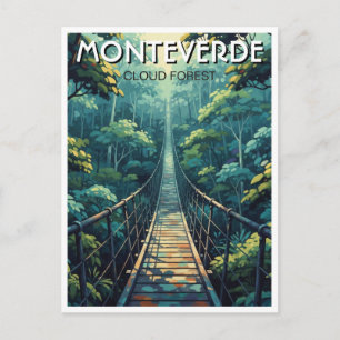Carte Postale Forêt nuageuse de Monteverde Costa Rica Voyage